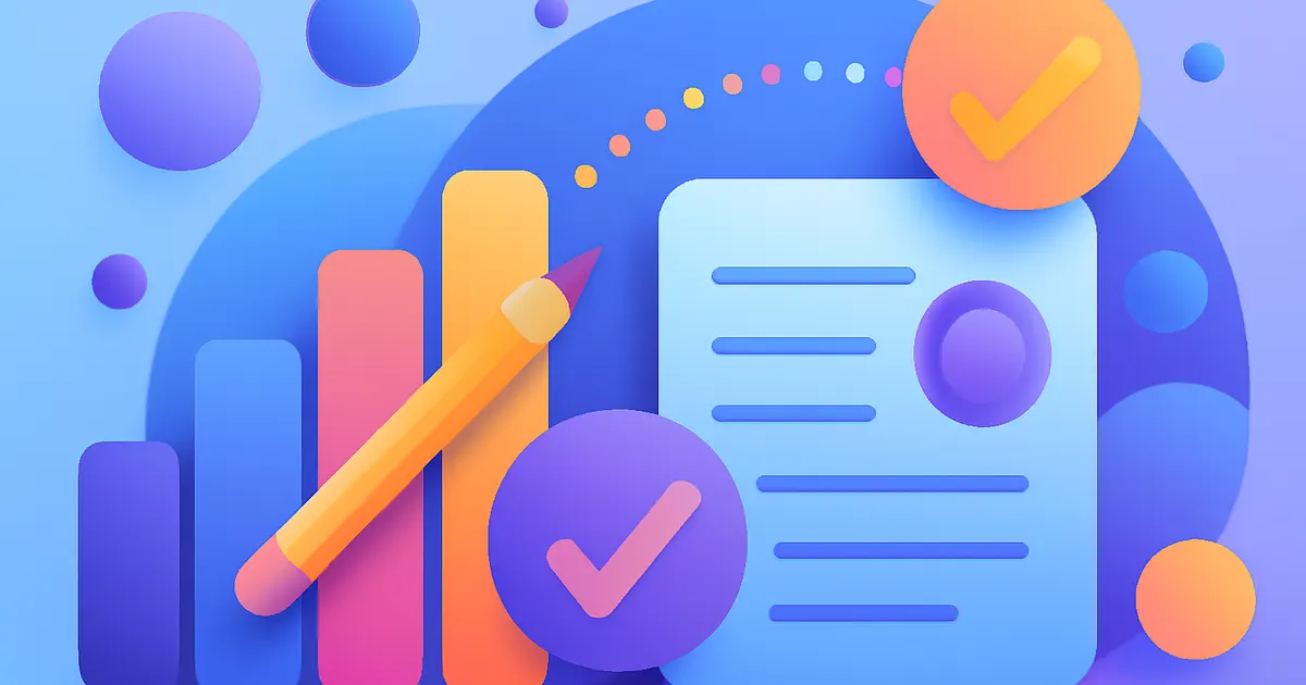 Colorful illustration of report card letter grades mapped to percentage bands and GPA points